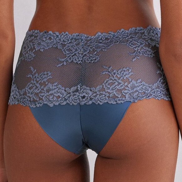 Intimissimi Pretty Flowers Briefs in Blue - Picture 2 of 6